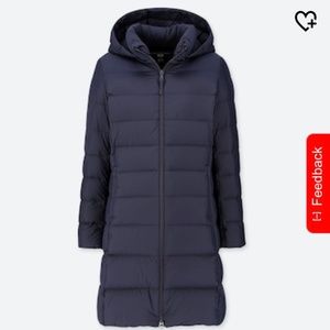 Uniqlo Ultra Light Down Long Puffer Coat Size XS